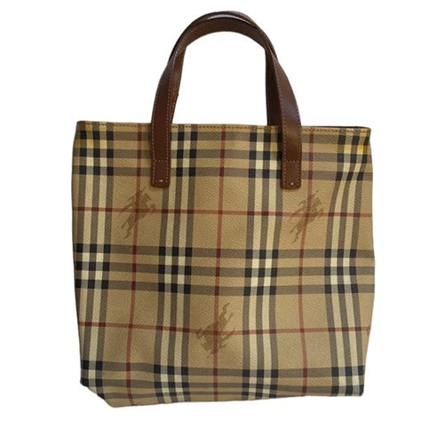 authentic burberry haymarket tote bag|Burberry haymarket tote medium.